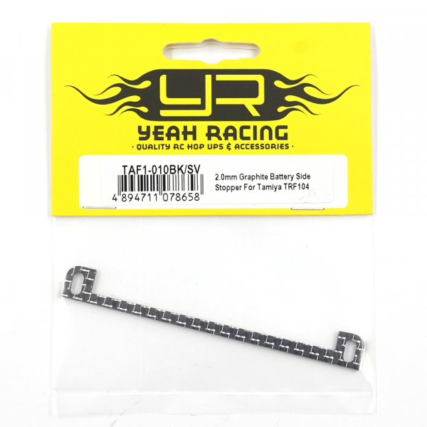 Yeah Racing 2.0 mm Graphit Akku Side Stoppe für Tamiya TRF104