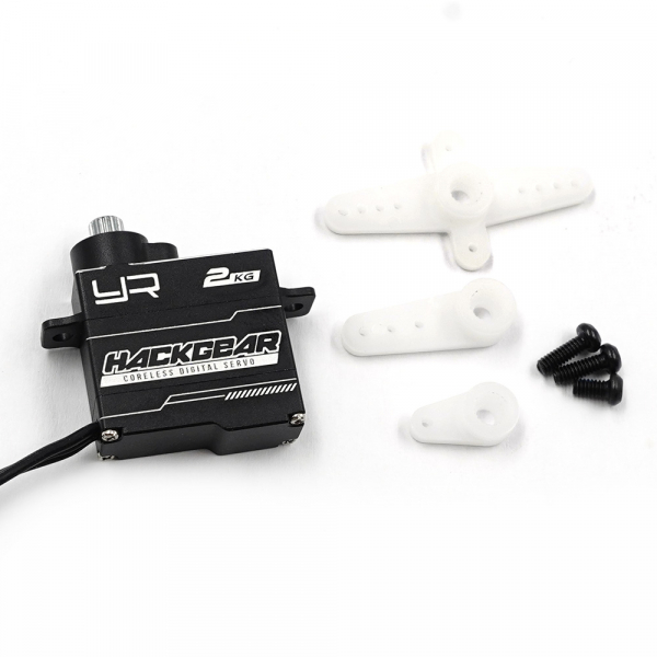 Yeah Racing Hackgear High Performance Torque Coreless Digital Micro Servo für 1/28 1/24
