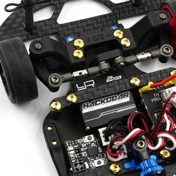 Yeah Racing Hackgear High Performance Torque Coreless Digital Micro Servo für 1/28 1/24