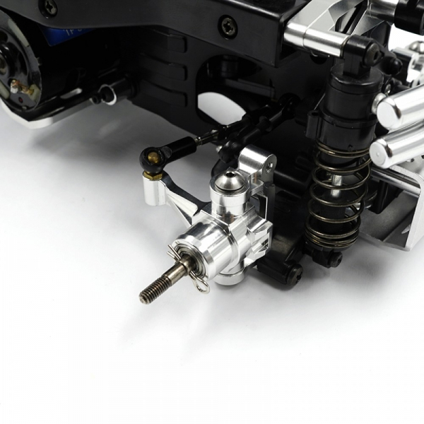 Yeah Racing Aluminuum Lenkhebel silber für Tamiya WR02 WR02C TL-01 GF-01 G6-01