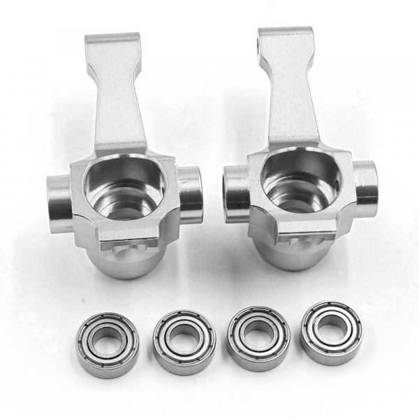 Yeah Racing Aluminuum Lenkhebel silber für Tamiya WR02 WR02C TL-01 GF-01 G6-01