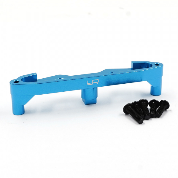Yeah Racing Aluminium Dämpferhalterung vorne blau für Tamiya WR02C