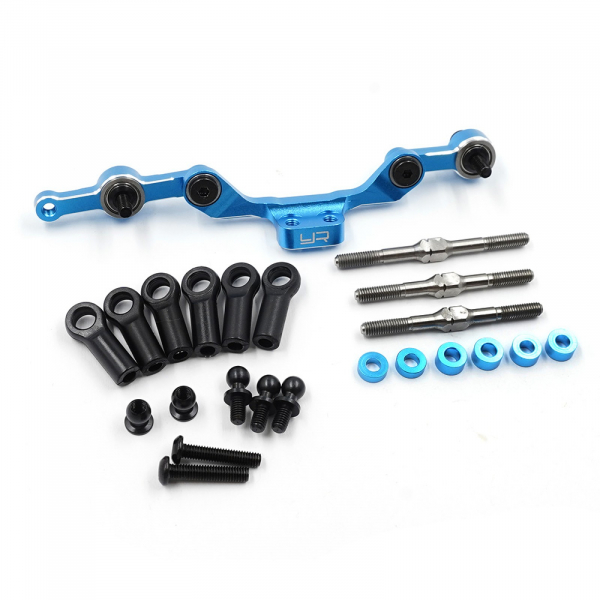 Yeah Racing Aluminium Lenkungs Set mit langer Spurstange für Tamiya TT-02 SR/SRX