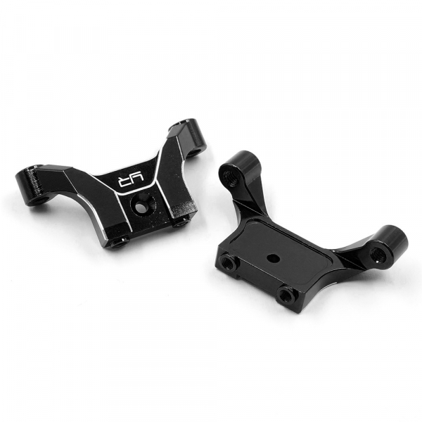 Yeah Racing Aluminum Upper Arm Mount black 2pcs For Team Associated RC10 Rally / Semi-Truck 6x6 6WD / Apex2