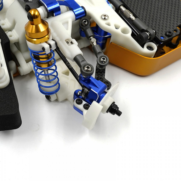 Yeah Racing Aluminium Essential Conversion Kit für Team Associated RC10 Rally - Blau