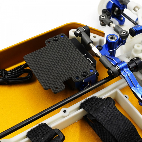 Yeah Racing Aluminum Essential Conversion Kit For Team Associated RC10 Rally - Black