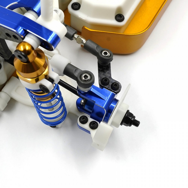 Yeah Racing Aluminium Essential Conversion Kit für Team Associated RC10 Rally - Blau