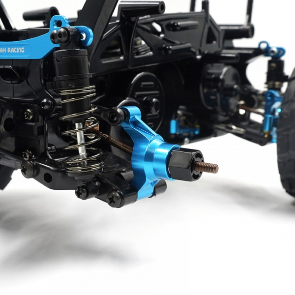 Yeah Racing Aluminium Hinterradträger Set m. 2° Vorspur für Tamiya WR02 / WR02C / TL-01 / GF-01 / G6-01