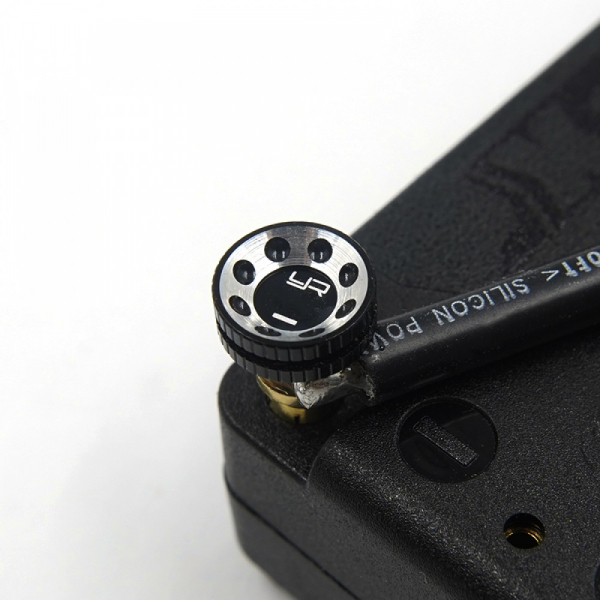 Yeah Racing Aluminium Bullet Plug Grips mit 5 mm Goldkontakten