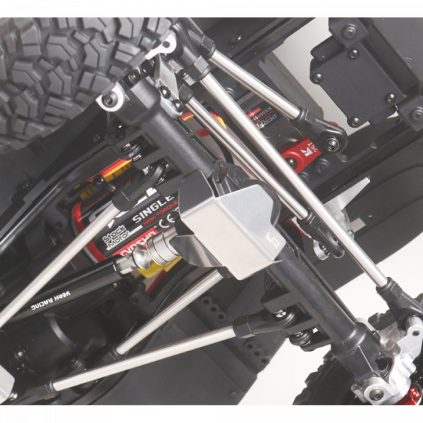 Yeah Racing Edelstahl-Schutzset unten für Kyosho 1/10 KC10 Crawler