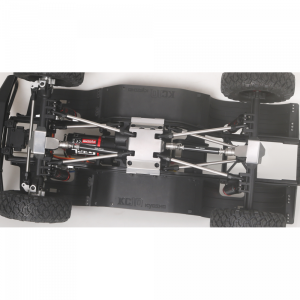 Yeah Racing Edelstahl & Aluminium Mittelwelle (2 Stück) für Kyosho 1/10 KC10 Crawler
