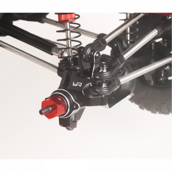 Yeah Racing Aluminium-Achsschenkel vorne (2 Stück) für Kyosho KC10 Crawler