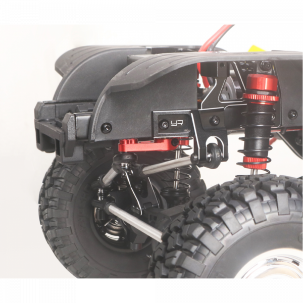 Yeah Racing Aluminium-Panhardstabhalter-Set für Kyosho KC10 Crawler