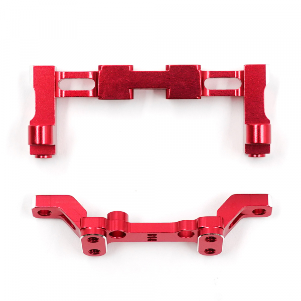 Yeah Racing Aluminium Bellcrank Halterungsset für Reve D RDX - Rot