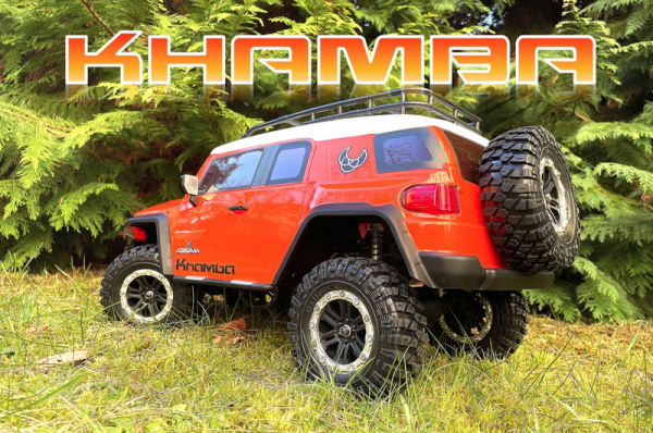 Absima Crawler CR3.4 KHAMBA Orange RTR +  4140009 LiPo 5000mAh Battery