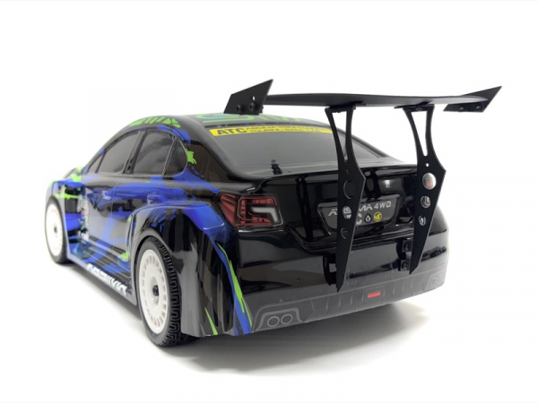 Absima Aluminium Heckflügel inkl. Halterung für 1/10 Onroad, Drift