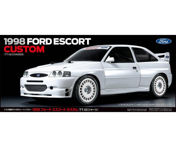 Tamiya Ford Escort Custom TT-02 Bausatz