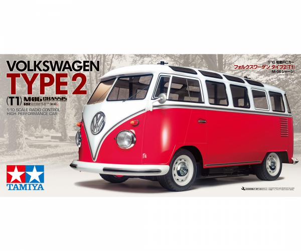 Tamiya VW Bus Type 2 (T1) Samba M-06 Bausatz