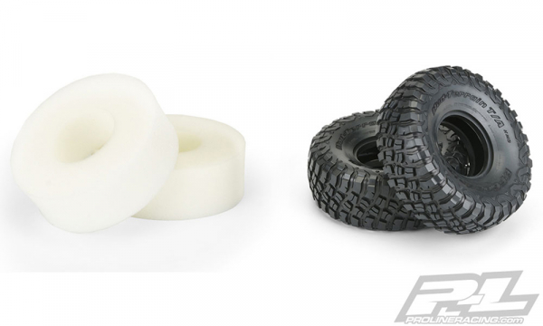 Proline BFGoodrich Mud-Terrain T/A KM3 (Red Label) 1.9" Predator (Super Soft) Rock Terrain Truck Tires  (2)