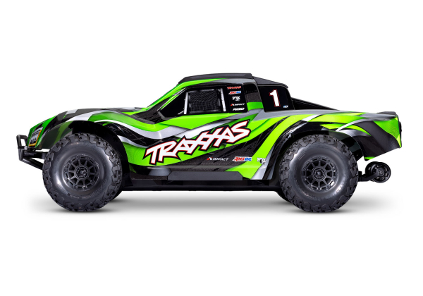 Traxxas MAXX-SLASH 6S 4x4 grün 1/8 Short Course Truck Brushless RTR