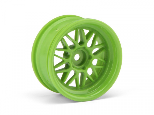 HPI 1/10 Onroad Wheels HRE C90 Green - 26mm - 6mm Offset (2)