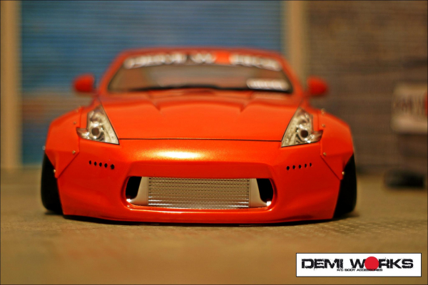 Demi Works Nissan 370Z RB Set -A (Trunk Wing +Front Bumper )