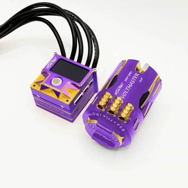 Furitek SlideVolt BL-Combo sensored OLED / Royal Purple Edition for 1/10 Drift & Stock Racing