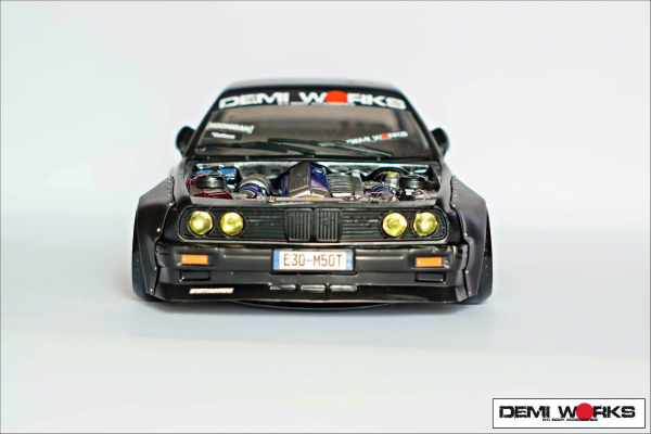 Demi Works Polycarbonate Engine Bay Type M50 Turbo