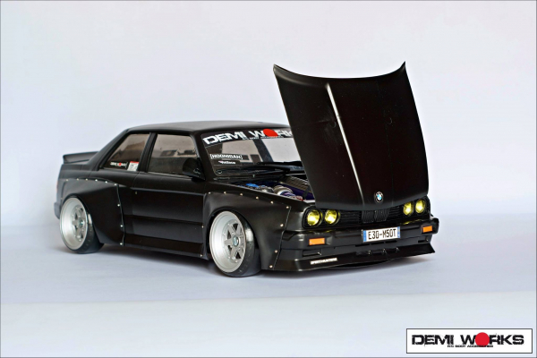 Demi Works Polycarbonate Engine Bay Type M50 Turbo