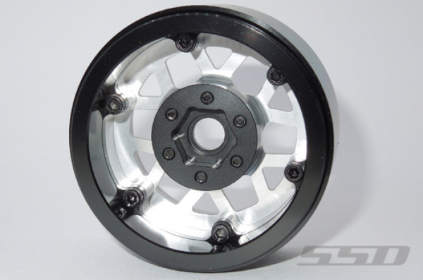 SSD 1.9" Boxer Beadlock Wheels (Silver)(2)