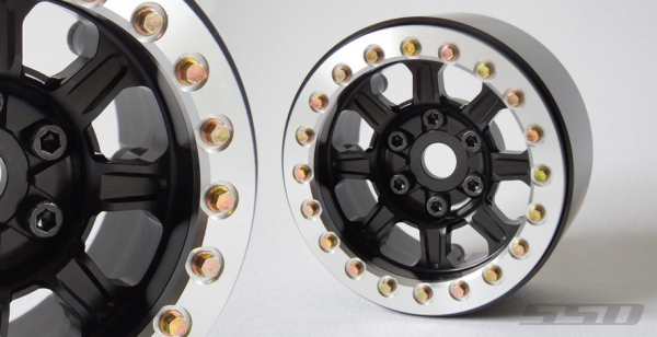 SSD 1.9" Warrior Wheels (Black)(2)