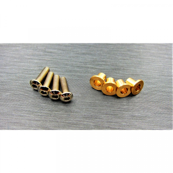 Samix SCX10 II brass knuckle bushing set