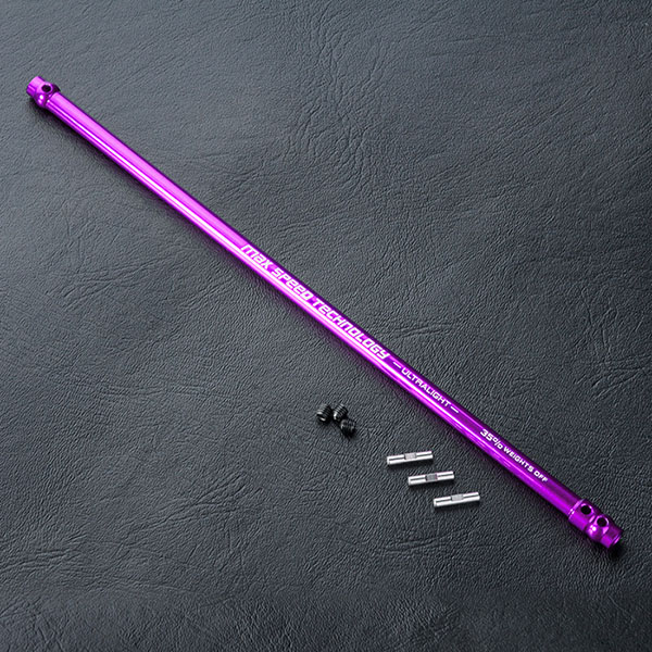 MST XXX Alum. lightweight propeller shaft set (purple)