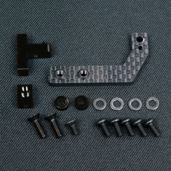 MST XXX Alum. RM servo mount set (black)