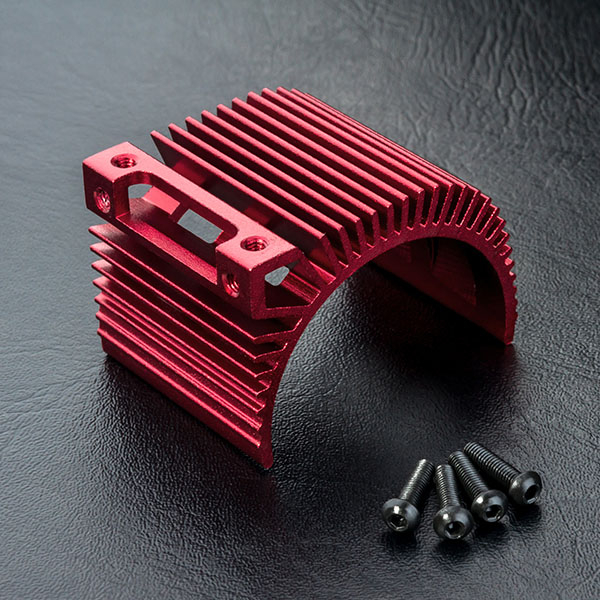 MST Alum. motor heat sink (red)