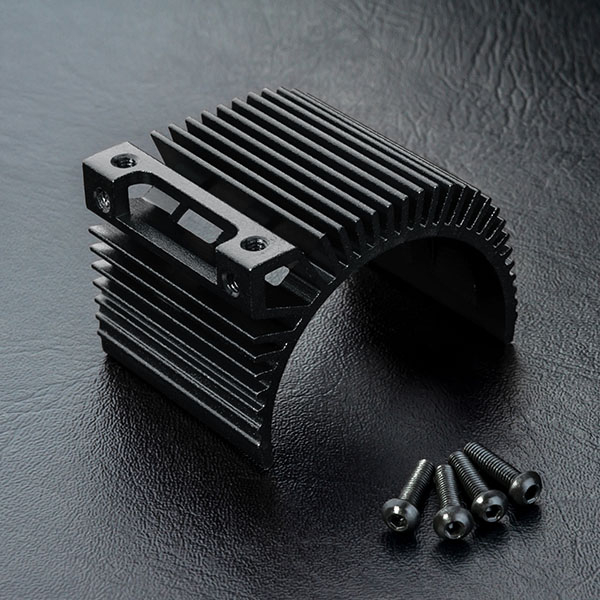 MST Alum. motor heat sink (black)