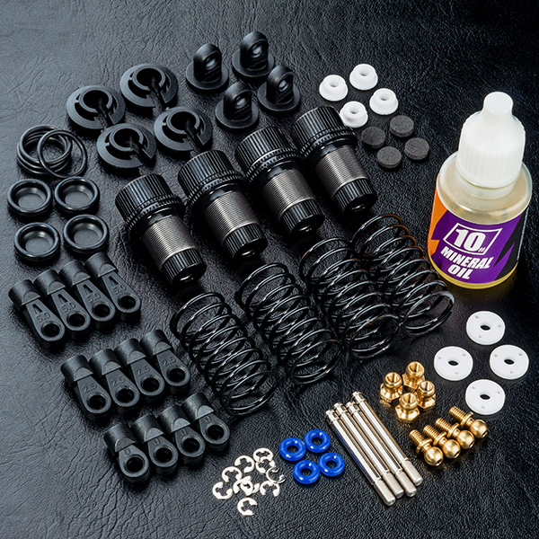 MST TR60 Alum. damper set (black) (4)