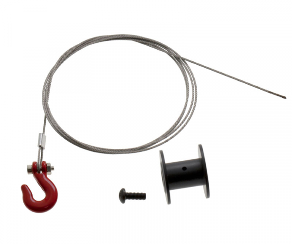 Accessory set for servo winch