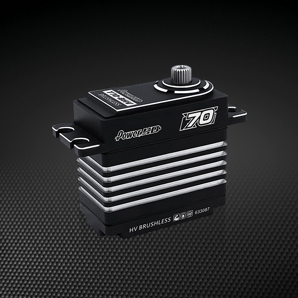 Power HD Servo T70 - CNC-Case - HV - Brushless - 70kg