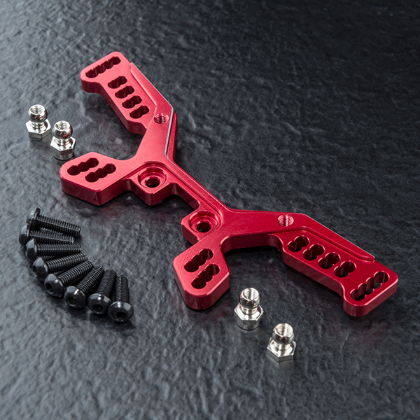 MST RMX-M Alum. rear damper stay (red)