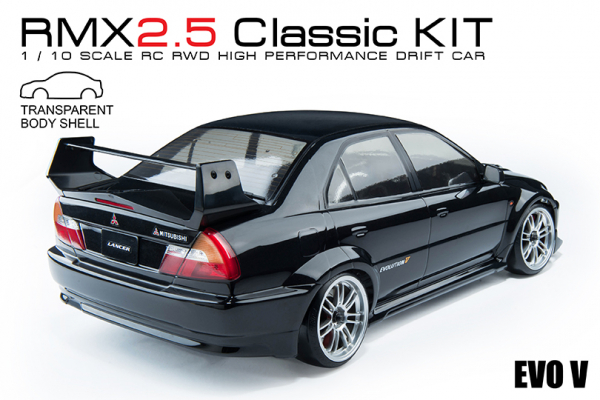 MST RMX 2.5 1/10 RWD Drift Car Classic KIT + EVO V Karosserie