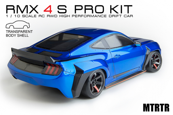 MST RMX 4 S PRO Drift Car Kit + MTRTR Karosserie