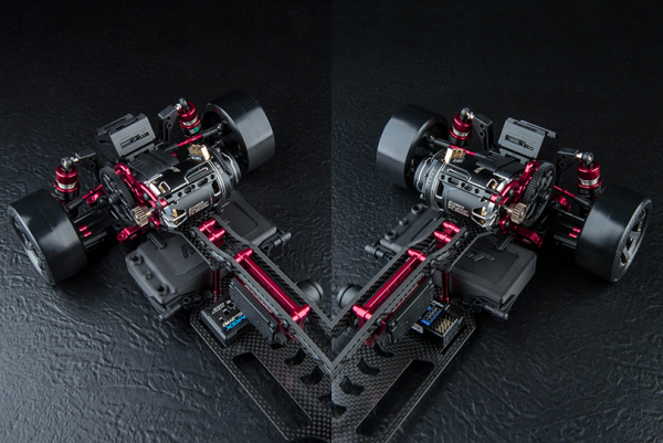 MST RMX 4 GT Competition-Level RWD Drift Car Kit (Red)