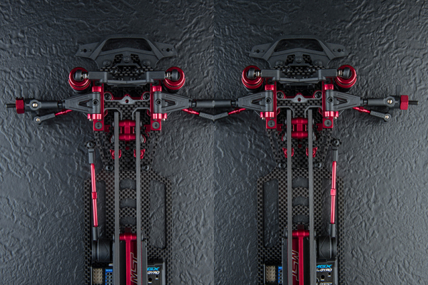 MST RMX 4 GT Competition-Level RWD Drift Car Kit (Red)