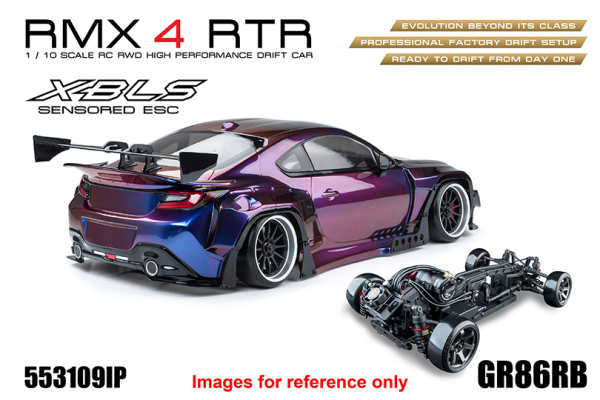 MST RWD Drift Car RMX 4 RTR GR86RB (Iridescent Purple) - Brushless sensored