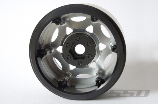 SSD 2.2" Champion  Beadlock Wheels blue/silver (2)