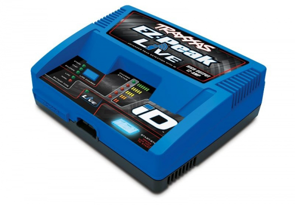 Traxxas EZ-Peak Live bis 12-Amp NiMH/Lipo Schnell-Lader (mit iD Akku-Erkennung)