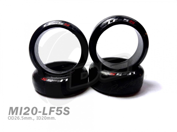 DS Racing Mini MI20-LF5S Drift Tire Set for Kyosho Mini-Z