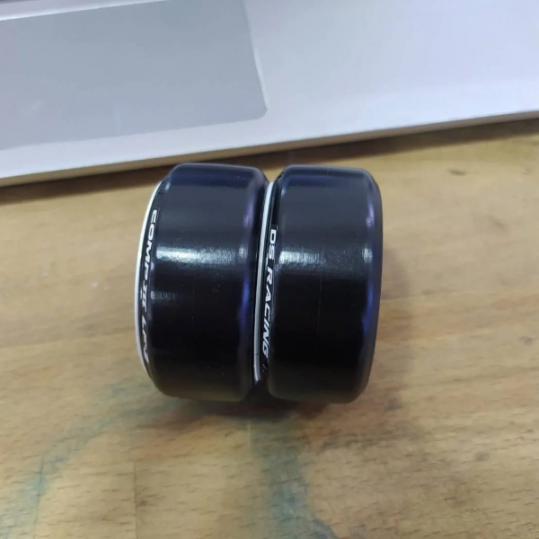 DS Racing  5Y Spoke Drift Feathery Felgen  / White Matte / +6mm Offset (2 Stück)