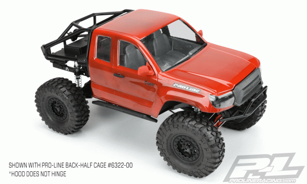 Proline Builders Series: Metric Clear Body for 12.3" (313mm) Wheelbase Scale Crawlers